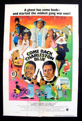 Come Back Charleston Blue (Godfrey Cambridge) 27x41" US Movie Poster 70s