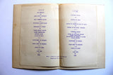 4x Kuwait Sheraton Hotel Vintage MEA Airlines 1965 Menu فندق شيراتون الكويت