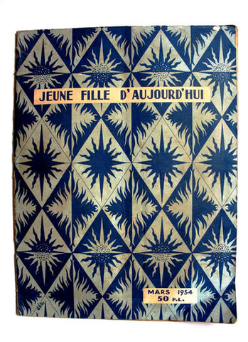 Jeune Fille d'Aujourd'hui French Lebanese Women Harissa Magazine March 1954