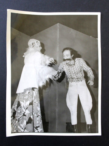 ٦ صور مسرح قديمة شو شو Chou Chou Theatre Arabic B&W Original Vintage 6x Photos