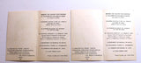 4x Kuwait Sheraton Hotel Vintage MEA Airlines 1965 Menu فندق شيراتون الكويت
