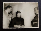 صورة أصلية قديمة أم كلثوم, محمد عبده صالح, محمود المليجي Umm Kulthum Authentic B&W Photo 1950s?
