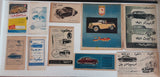60x Vintage Cars, Trucks, buses Egyptian Magazine Arabic Ads 30s-70s