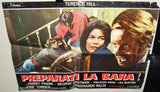 PREPARATI LA BARA TERENCE HILL Italian Film Lobby Card 60s