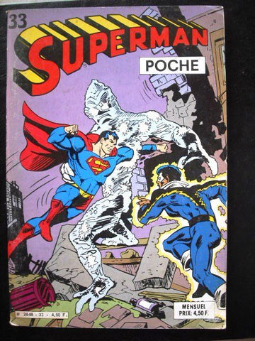 Superman No. 33 Poche Comics 1980  French Colored