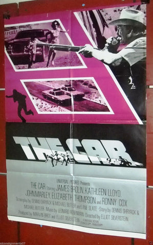 The Car {James  BROLIN} Original 37x25" Lebanese Movie Poster 70s