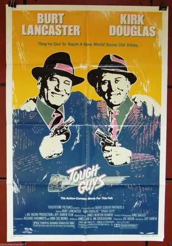 Tough Guys {Burt Lancaster} 27"x41" Original Movie Poster 80s