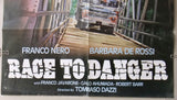 Race to Danger Grosso guaio a Cartagena Franco Nero Italian Movie Poster 80s