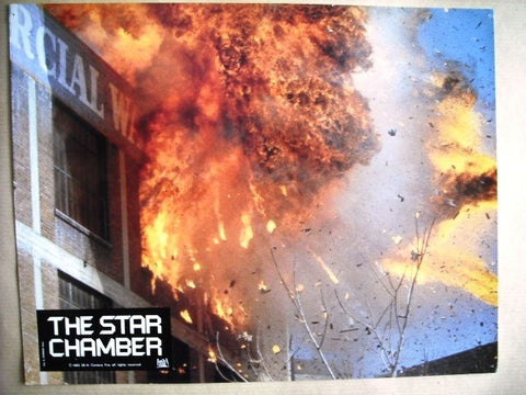 The Star Chamber Original I Movie Lobby Card Michael Douglas 1980s
