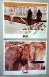 (SET OF 6) Yor, the Hunter from the Future Org. Kodak Movie Colored Photos 80s