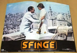 {Set of 8} Sfinge {Frank Langella} Org. Italian Lobby Card 80s