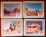 (Set of 8) Tobruk {Rock Hudson} 14x11" Original Lobby Cards 60s