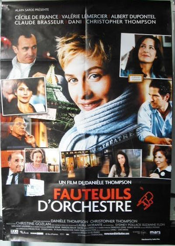 Fauteuil D'orchestre ORG. 40x27 Movie French Poster 05