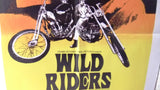 Wild Riders {Alex Rocco} 39x27" Original Lebanese Movie Poster 70s