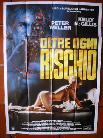 Oltre Ogni Rischio Italian Movie Poster 80s