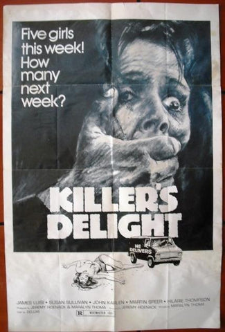 Killer's Delight 20x27in {James Luisi} Lebanese Movie Poster 70s