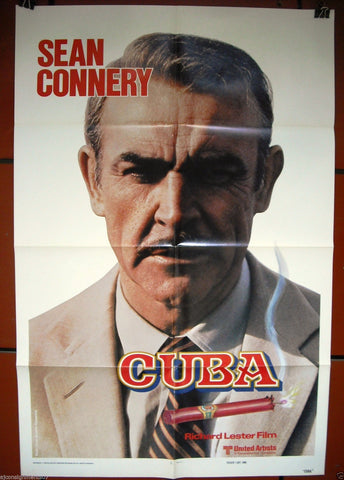 Cuba {Sean Connery} Teaser 1st Sheet Original 41x27in Movie Poster 70s