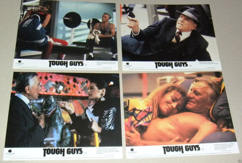 {Set of 8} TOUGH GUYS (Kirk Douglas) Org. 10X8"  Movie Lobby Cards 80s