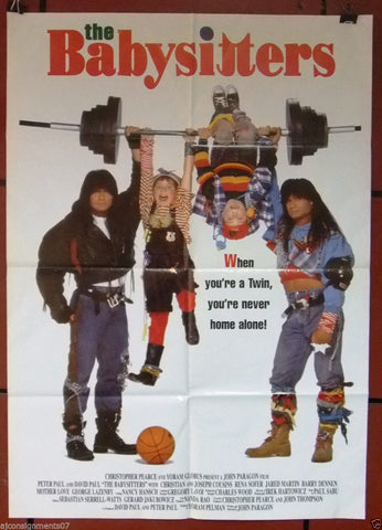 The Babysitters (Peter Paul) 40x27 Movie Poster 90s