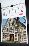 Gevaert Vintage Incompete Calendar Printed in Belgium 1963