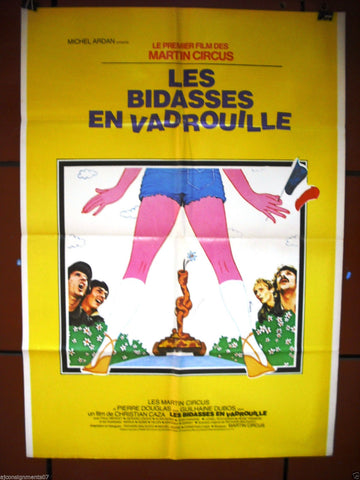 Les Bidasses en Vadrouille Gérard Blanc" Lebanese Movie Poster 70s