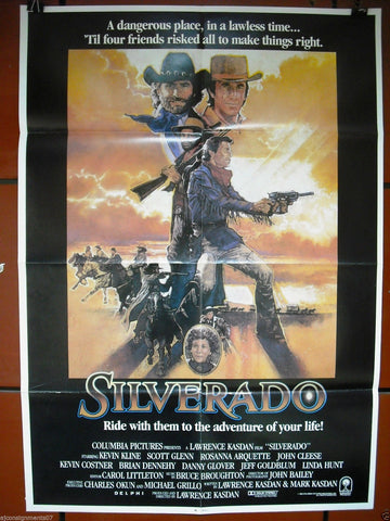 Silverado (Kevin Kline) 27x41" Original Movie Poster 80s