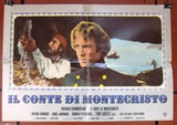 Set of 8 Count of Monte Cristo Richard C. Original Italian Movie Lobby Card 70s