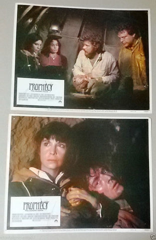 {Set of 8} PROPHECY {Foxworth Shire} 11x14" Org. U.S Lobby Cards 70s