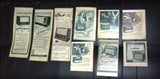 54x Egyptian Vintage Radio Magazine Arabic Ads Advertising 1920s+