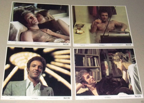 {Set of 8} The Gambler (PAUL SORVINO) Org. 8x10" U.S Lobby Cards 70s