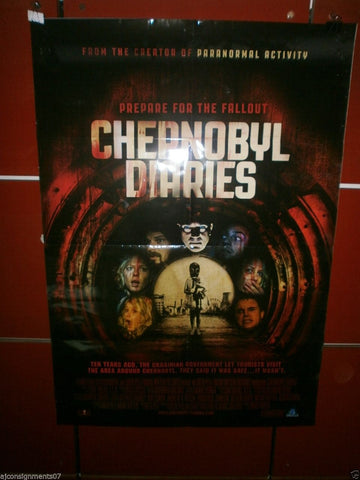 Chernobyl Diaries {Olivia Dudley} 40"X27" Original INT Folded Movie Poster 2012