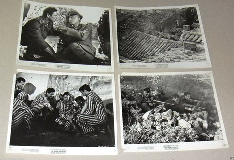(Set of 9) The Secret Invasion (Stewart Granger) 10x8" ORG Film Photos 60s