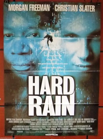Hard Rain (MORGAN FREEMAN) Original Int. Movie  Poster 90s