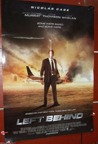 Left Behind (Nicolas Cage) 40x27" Original Movie Poster 2000s