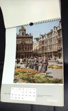 Gevaert Vintage Calendar Printed in Belgium 1958