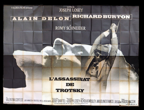 L'ASSASSINAT DE TROTSKY {ALAIN DELON} French Movie A Poster Billboard 70s