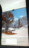 Gevaert Vintage Calendar Printed in Belgium 1958