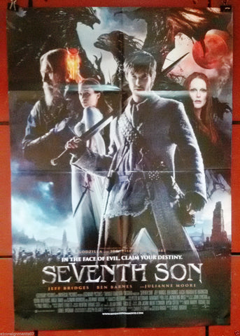 Seventh Son {Ben Barnes} 40x27" Original Int. Movie Poster 2000s
