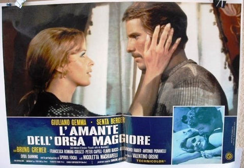 L'amante Dell' Orsa Maggiore Lover of the Great Bear Italian Lobby Card 70s