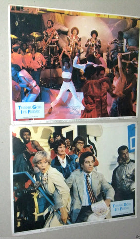 {Set of 7} THANK GOD IT'S FRIDAY (Jeff Goldblum) 11x14 Org. U.S Lobby Cards 70s