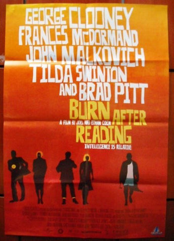 Burn After Reading ORG 40x27 Movie Poster 2008