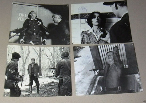 {Set of 19} Contro 4 Bandiere From Hell to Victory Org. Movie Stills Photos 70s