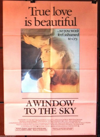 A WINDOW TO THE SKY {Jill Kinmont} Original British Movie Poster 70s