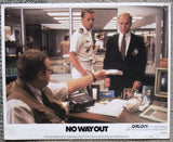 {Set of 8} No Way Out (KEVIN COSTNER) ORG 11X14"  LOBBY CARD 80s