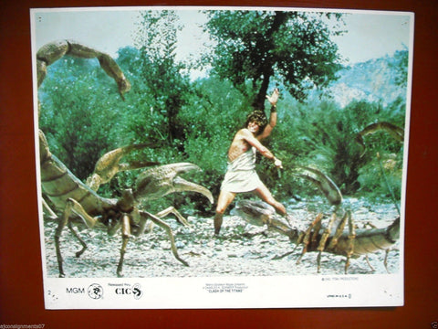 Clash of the Titans {Laurence Olivier} # 2 Original U.S. Lobby Card 1981