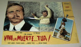 (Lot of 10) VIVA LA MUERTE TUA {Franco Nero} Org. Italian Movie Lobby Card 70s