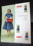 Gevaert Vintage Calendar Printed in Belgium 1958
