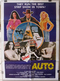 Love and the Midnight Auto Original 39x27" Lebanese Movie Poster 70s