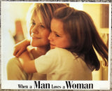 {Set of 5} WHEN A MAN LOVES A WOMAN (Andy Garcia) 11 x 14" Film Lobby Card 90s