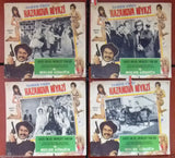 (Set of 5) Kazanova Niyazi {Tamer Yigit} Turkish Film Lobby Card 70s